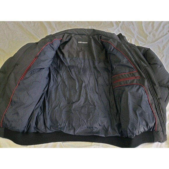 Spier & MacKay Black Short Down Feather Puffer Jacket Mens Size XL - Picture 3 of 10